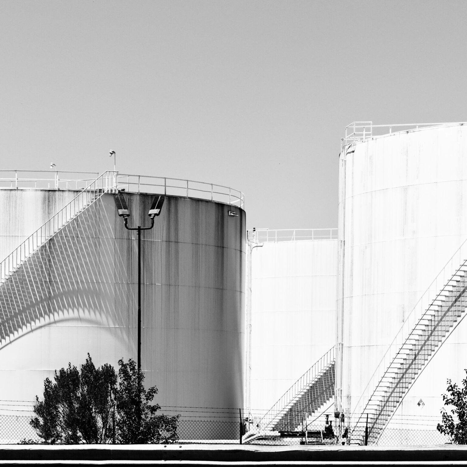 Industrial storage tanks
